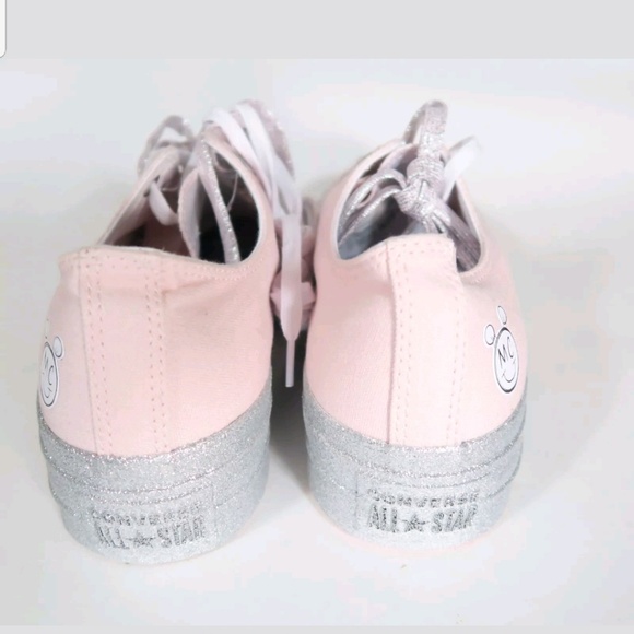 Converse CTAS Miley Cyrus Platform Sneaker Pink - Picture 5 of 6